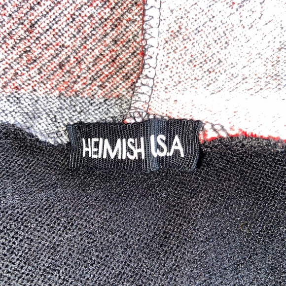 NWOT HEIMISH HOODED TOP - Picture 7 of 8